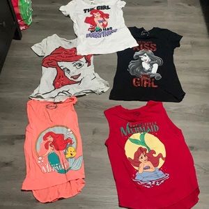 Little mermaid shirts
